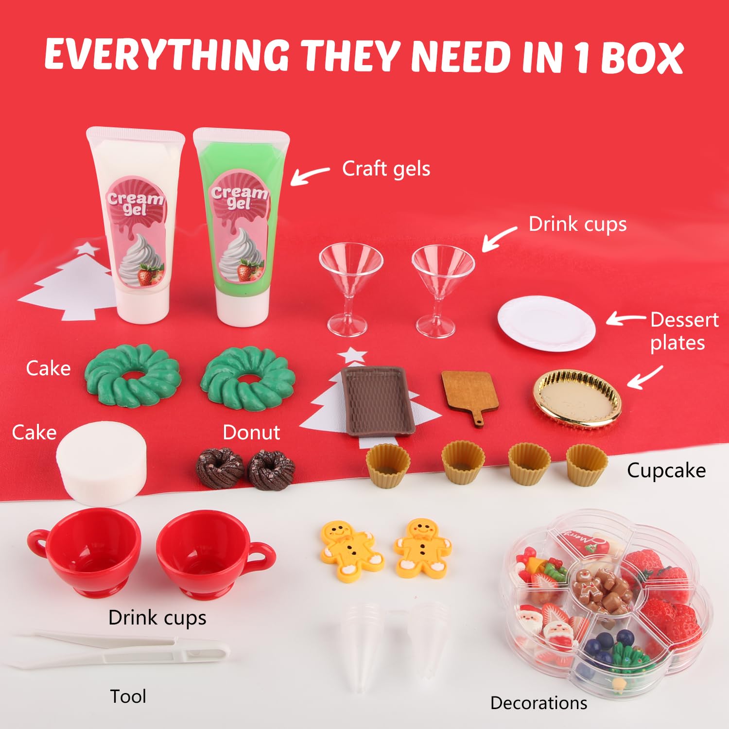 VMNlooking dollhouse kitchen accessory for DIY scenes and craft party fun.