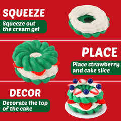 VMNlooking detailed instruction manual guiding easy hands-on mini food crafting.