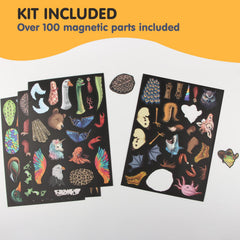 VMNlooking Magnetic creatures display beautifully on any metal surface.