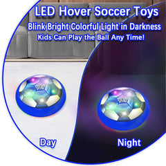 VNVDFLM hover soccer ball blue kid-friendly grip for small hands.