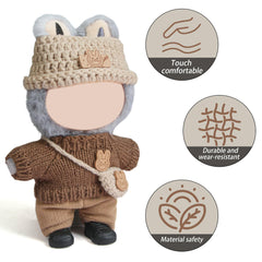 Voccim crossbody bag for 17cm dolls—adds realistic flair and compact storage for adventures