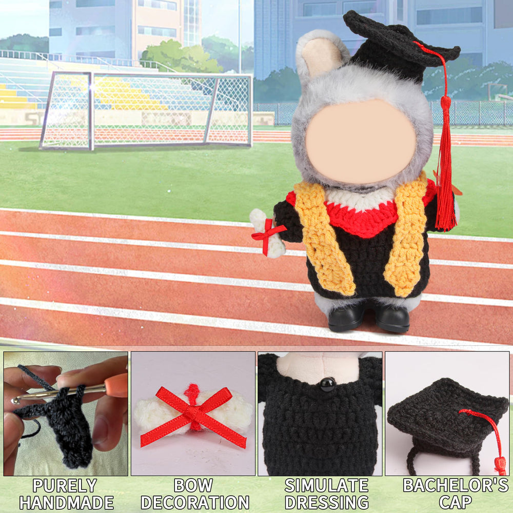 Voccim academic cap with tassel for realistic mini ceremony visuals.