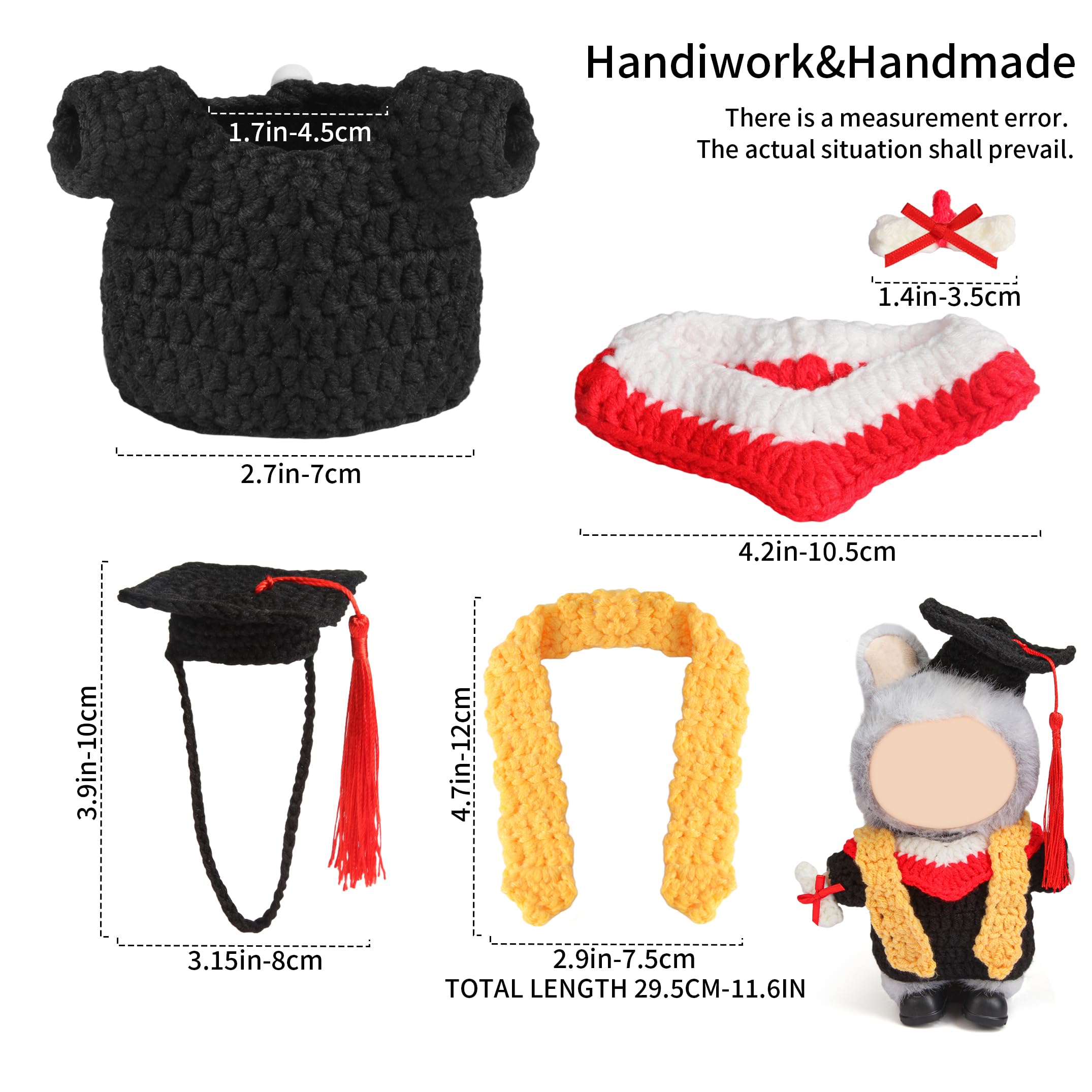 Voccim gift-ready packaging for 17cm doll outfits and accessories.