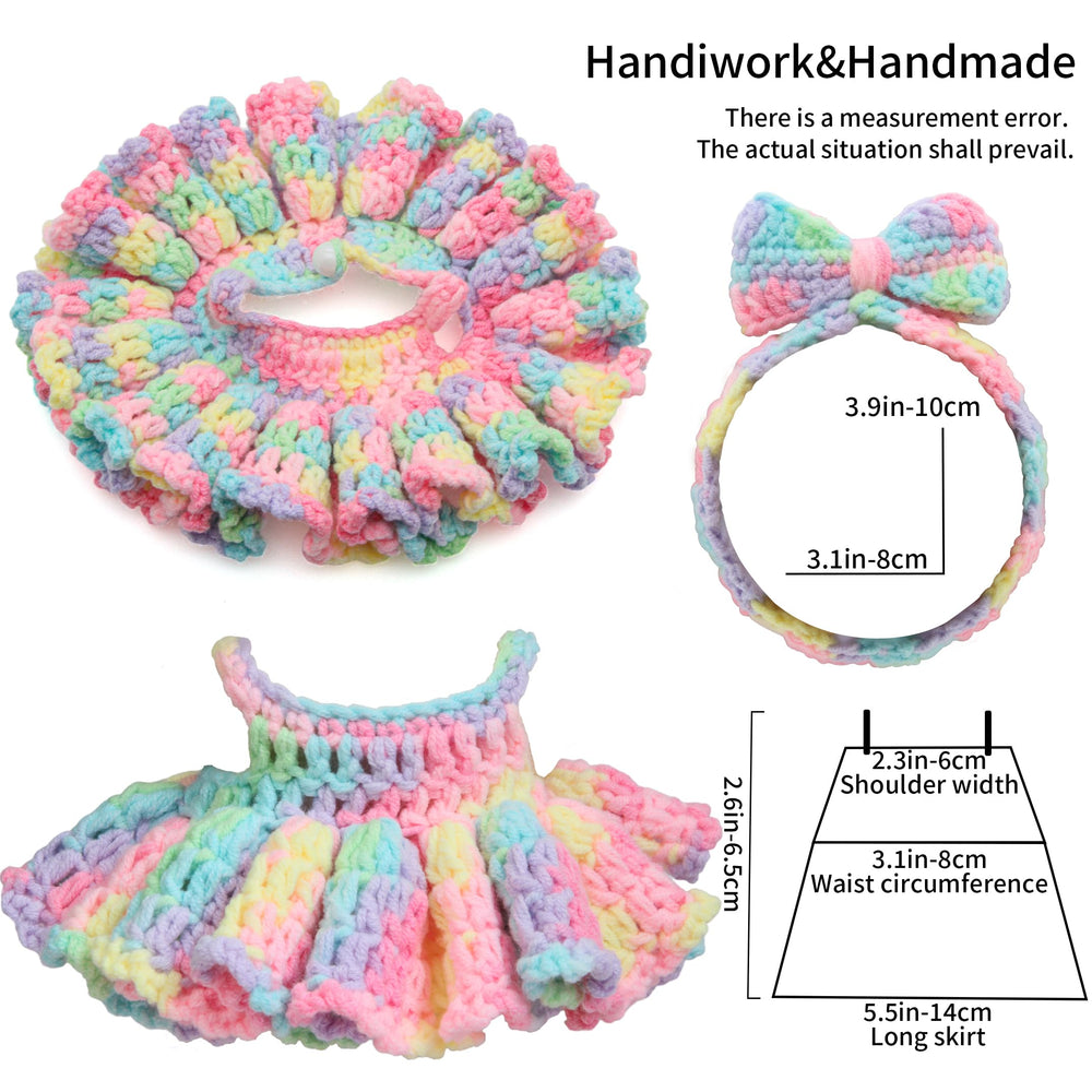 Voccim handmade crochet outfit brings charming style to playtime or collection