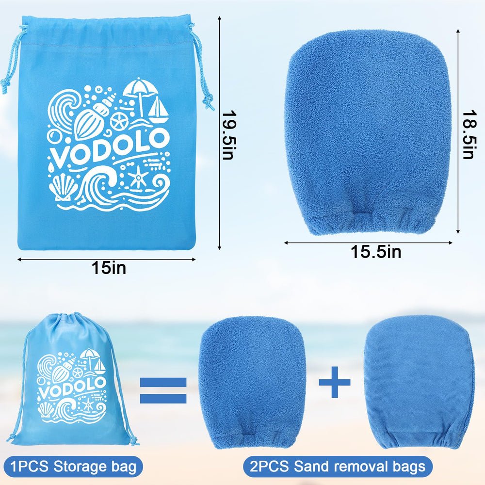 Vodolo beach must-have for easy sand-free outings