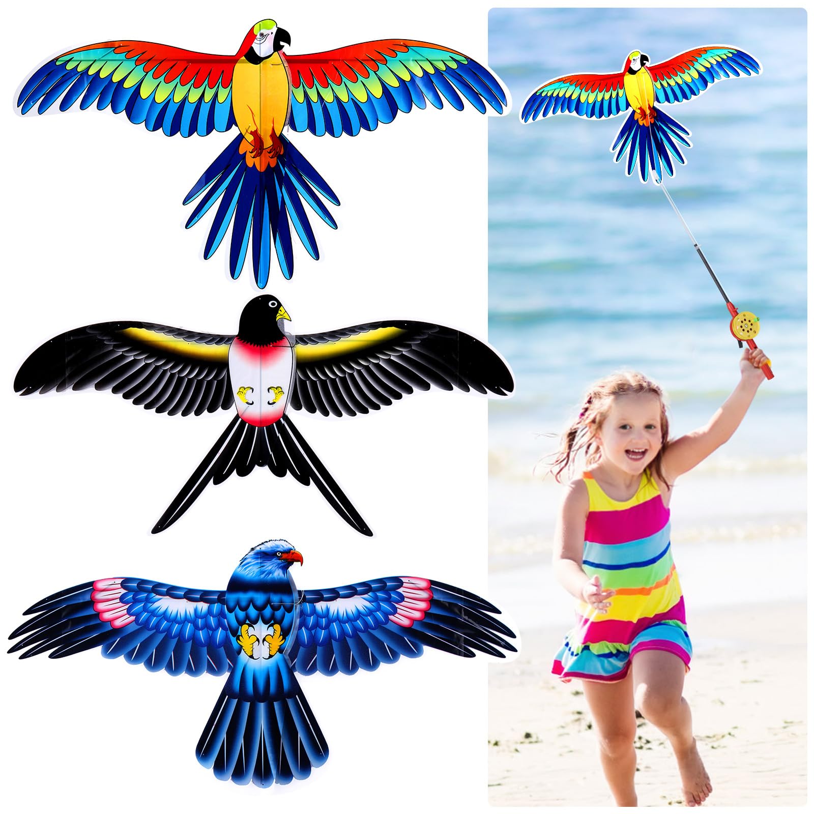 Vodolo kites delta design for easy flight in kids
