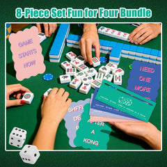 Vodolo Mahjong line finder colors in four hues enhance visibility and play sessions