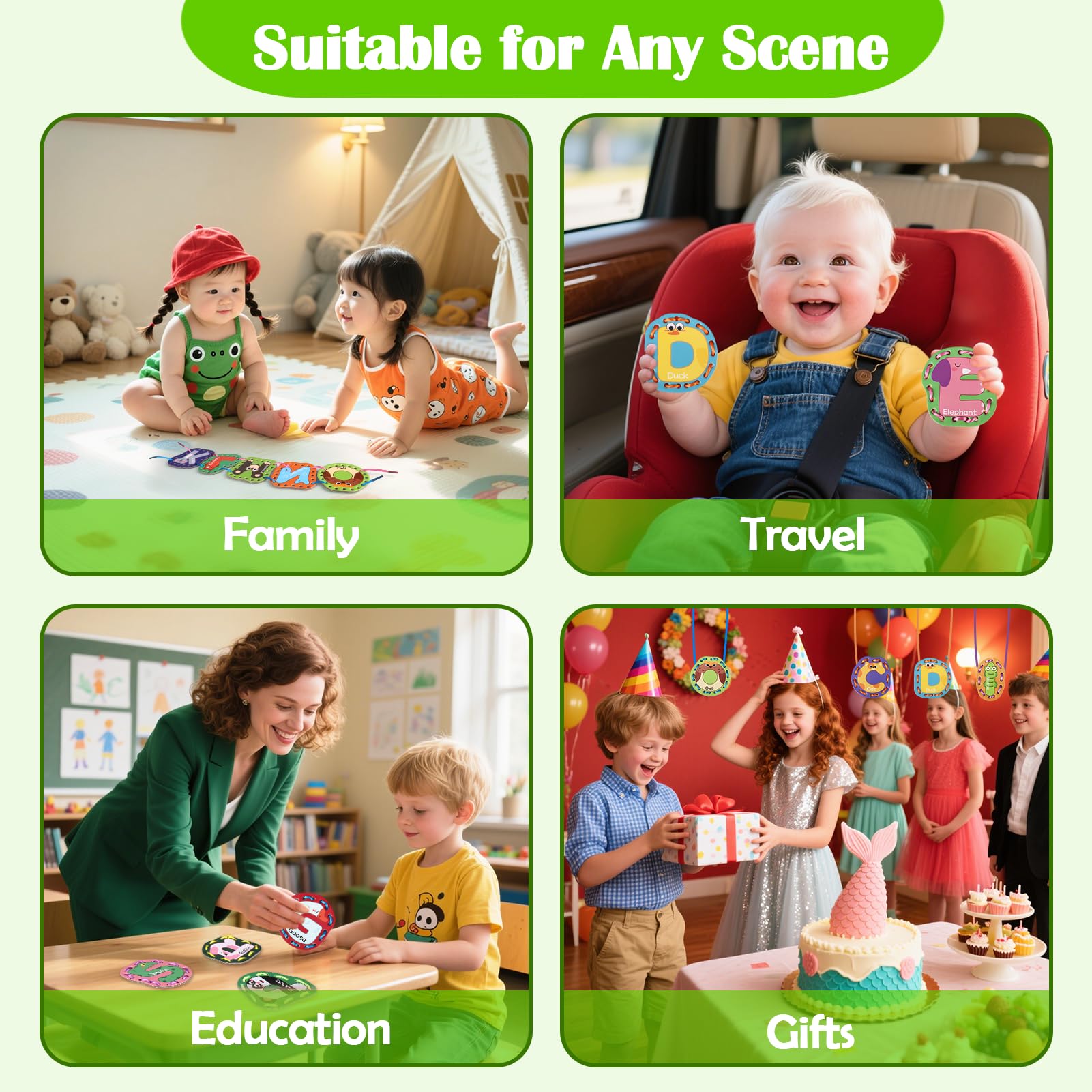 Vodolo versatile learning set fits family time, travel, and gift occasions