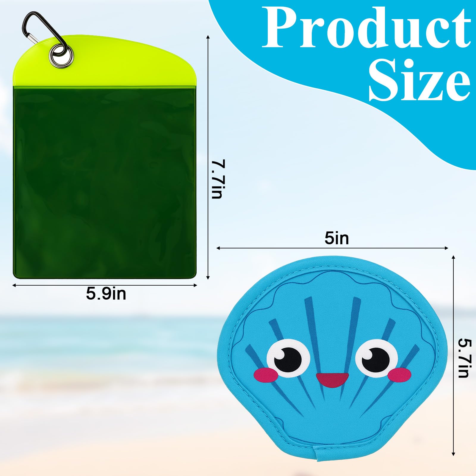 Vodolo Shell Sand Remover bag waterproof storage keeps things tidy.