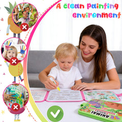Vodolo toddler art travel activity supports on-the-go creativity with water-based coloring.