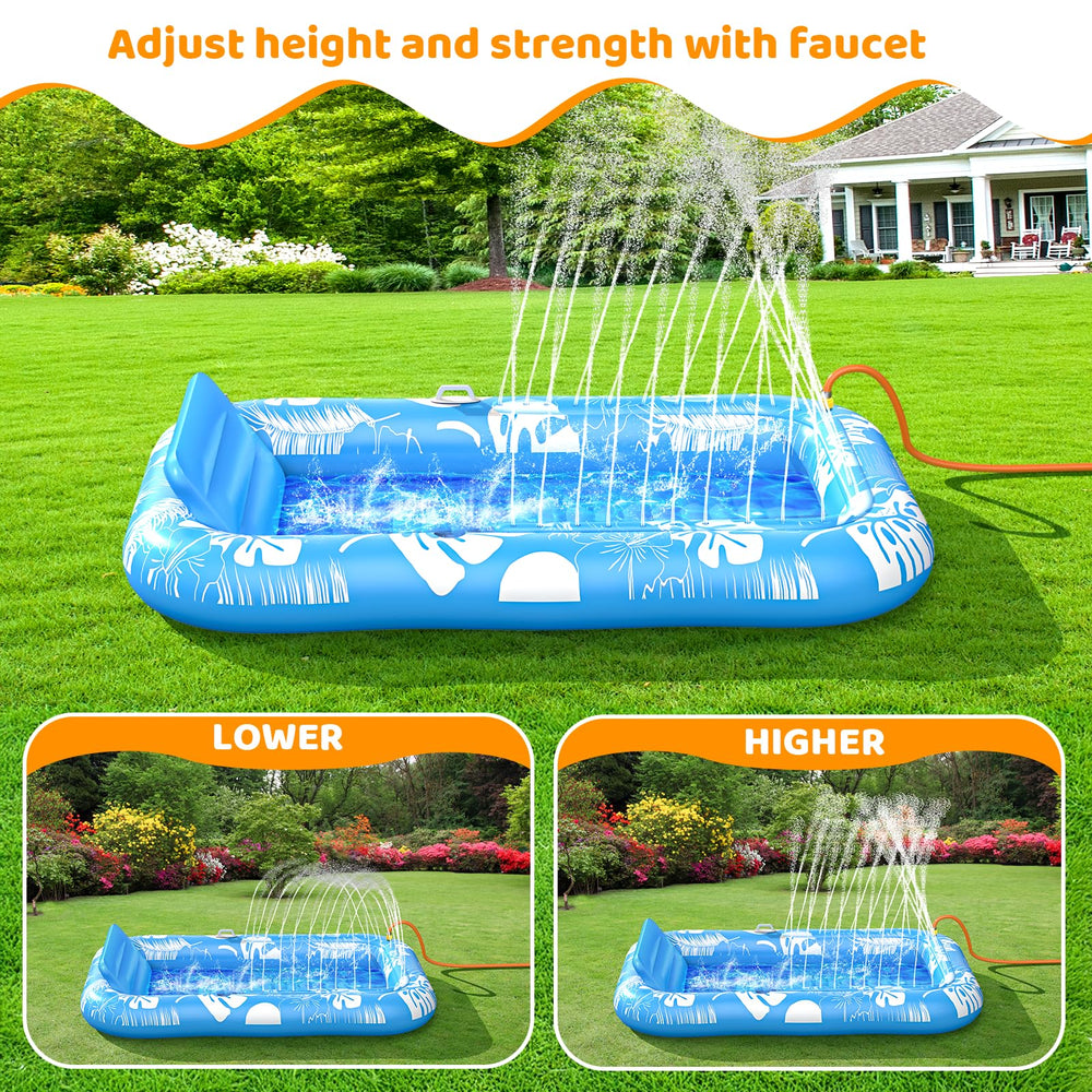 Voice-tank tanning pool lounger cup holder keeps drinks within reach.