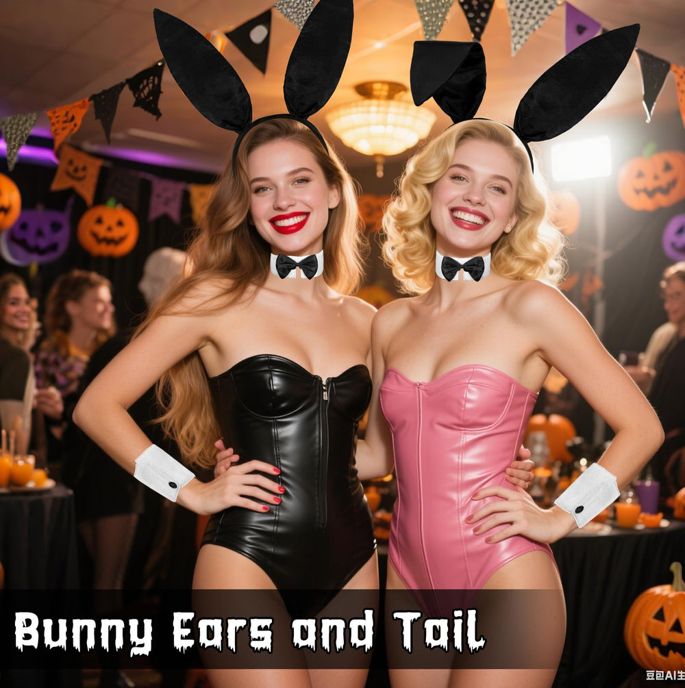 Voiiake complete bunny-costume-set offers versatile accessories for parties or cosplay events