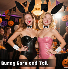 Voiiake complete bunny-costume-set offers versatile accessories for parties or cosplay events