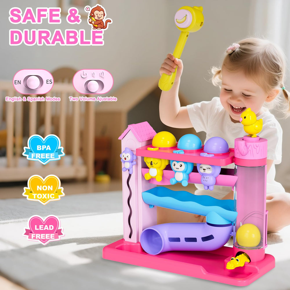 VOILBTOY ball-drop toy featuring koala with rhythmic tunes and lights
