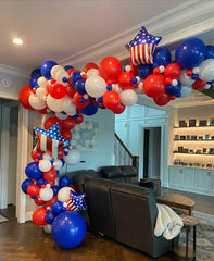 Voircoloria balloon garland adhesive dots aid quick setup