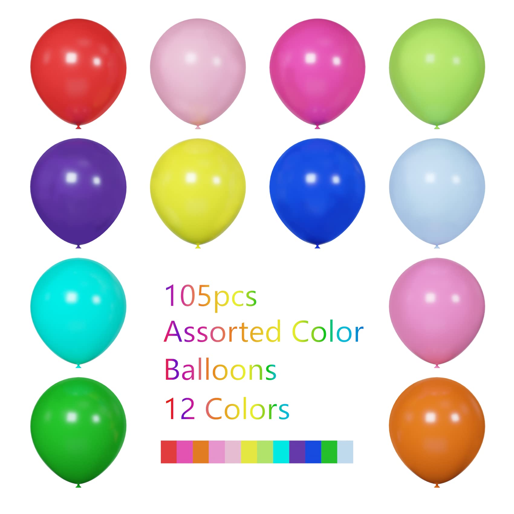 Voircoloria balloon garland arch setup for quick, impressive decorations.
