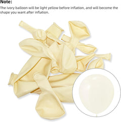 Voircoloria Ivory balloon garland kit for quick, stylish party decor.