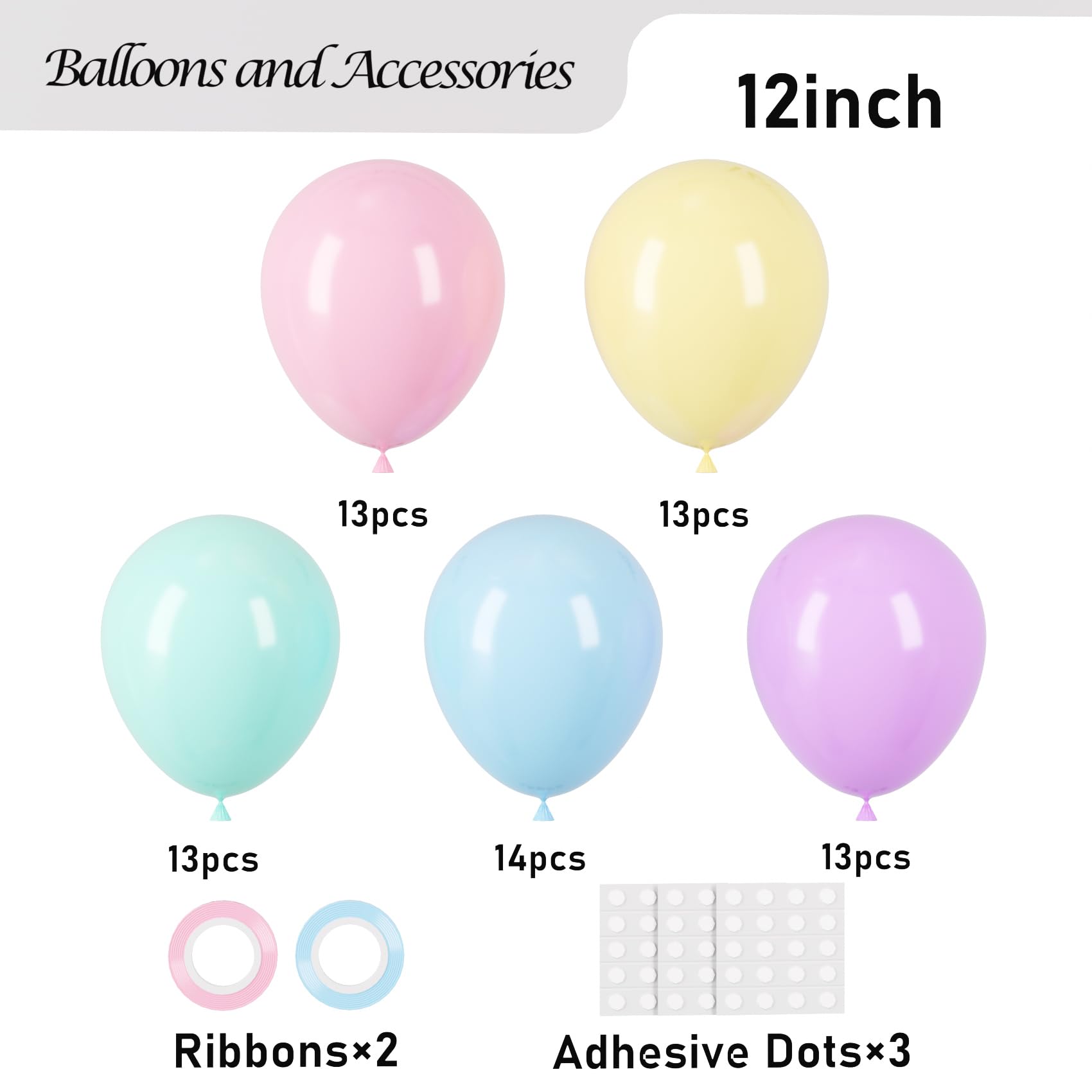 Voircoloria macaron latex balloons ideal for wedding and party celebrations