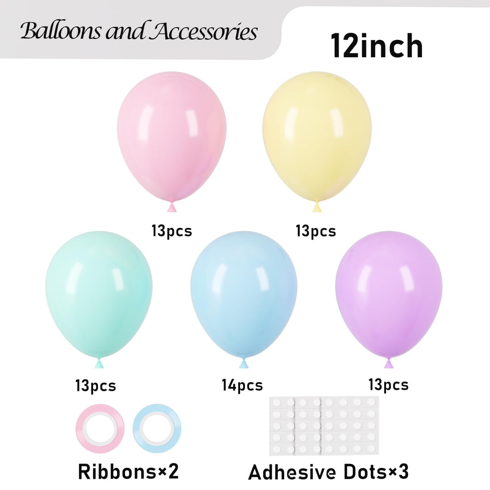Voircoloria macaron latex balloons ideal for wedding and party celebrations