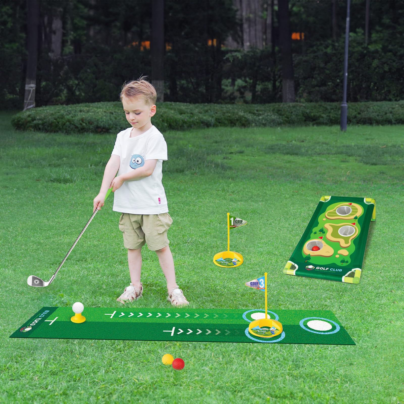 VOKOFAYE Toddler Golf Set makes a thoughtful gift for birthdays