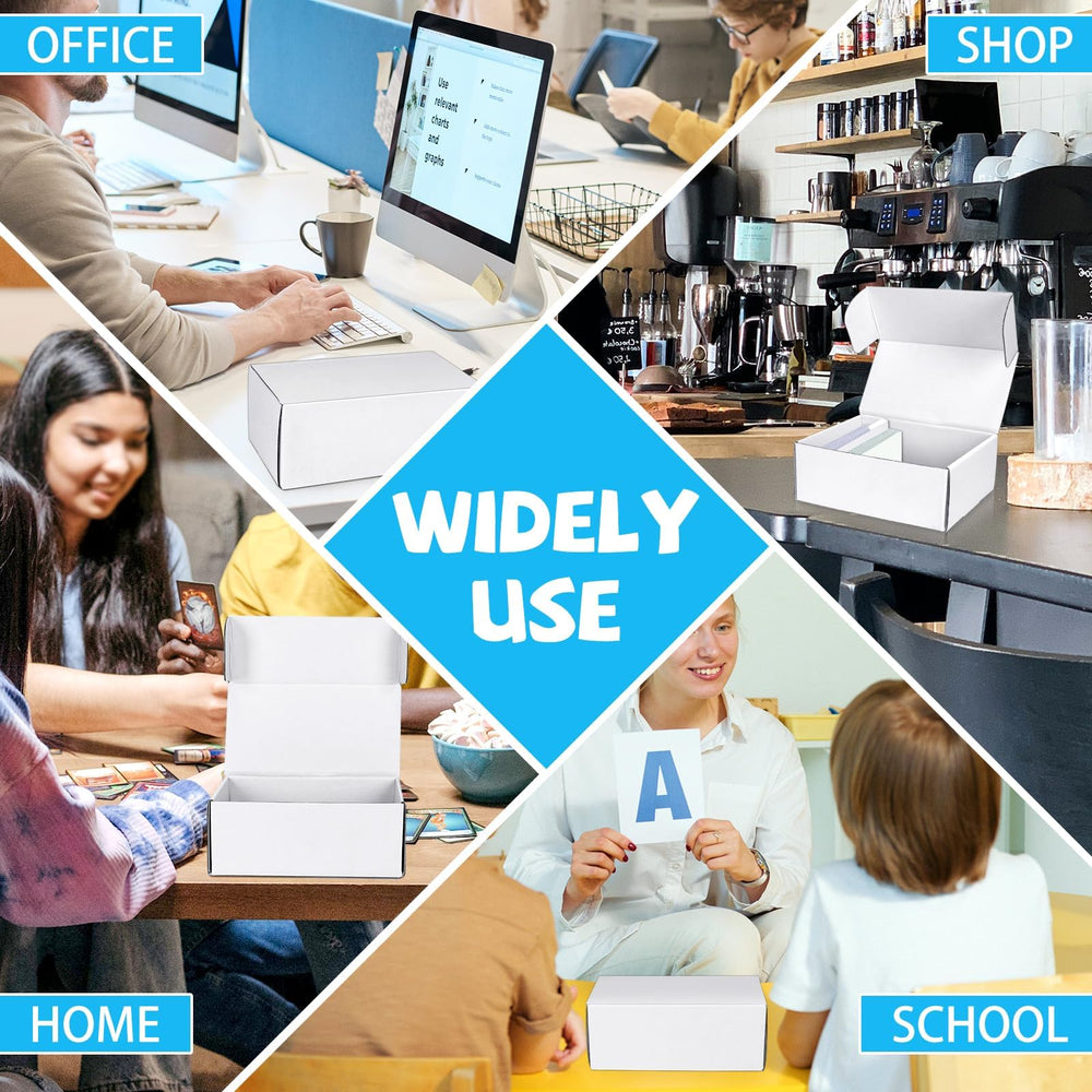 Writable dividers enable fast card sorting.