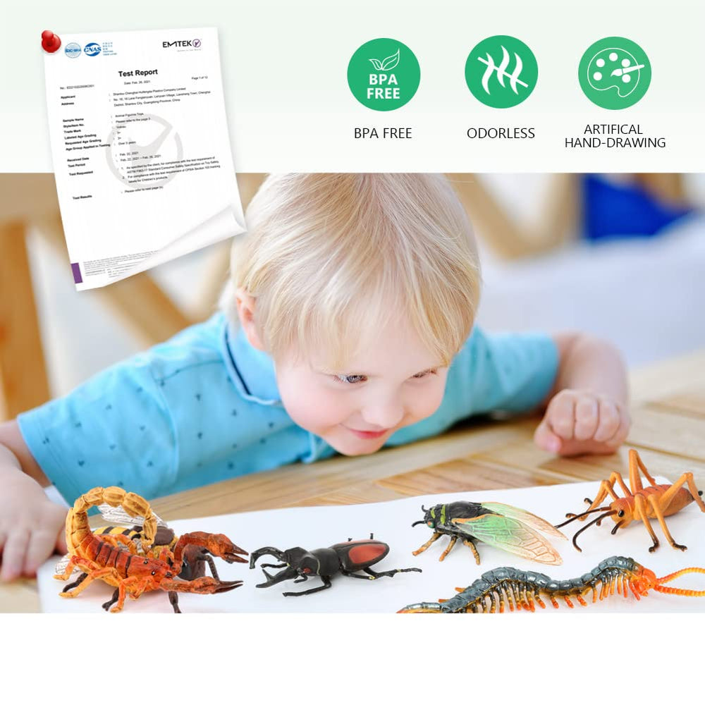 Volnau mosquito figurine with realistic details for nature-themed play