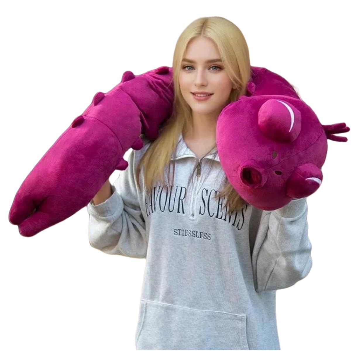 Volrath Jujutsu Toji plush front view highlights authentic outfit and display-worthy scale