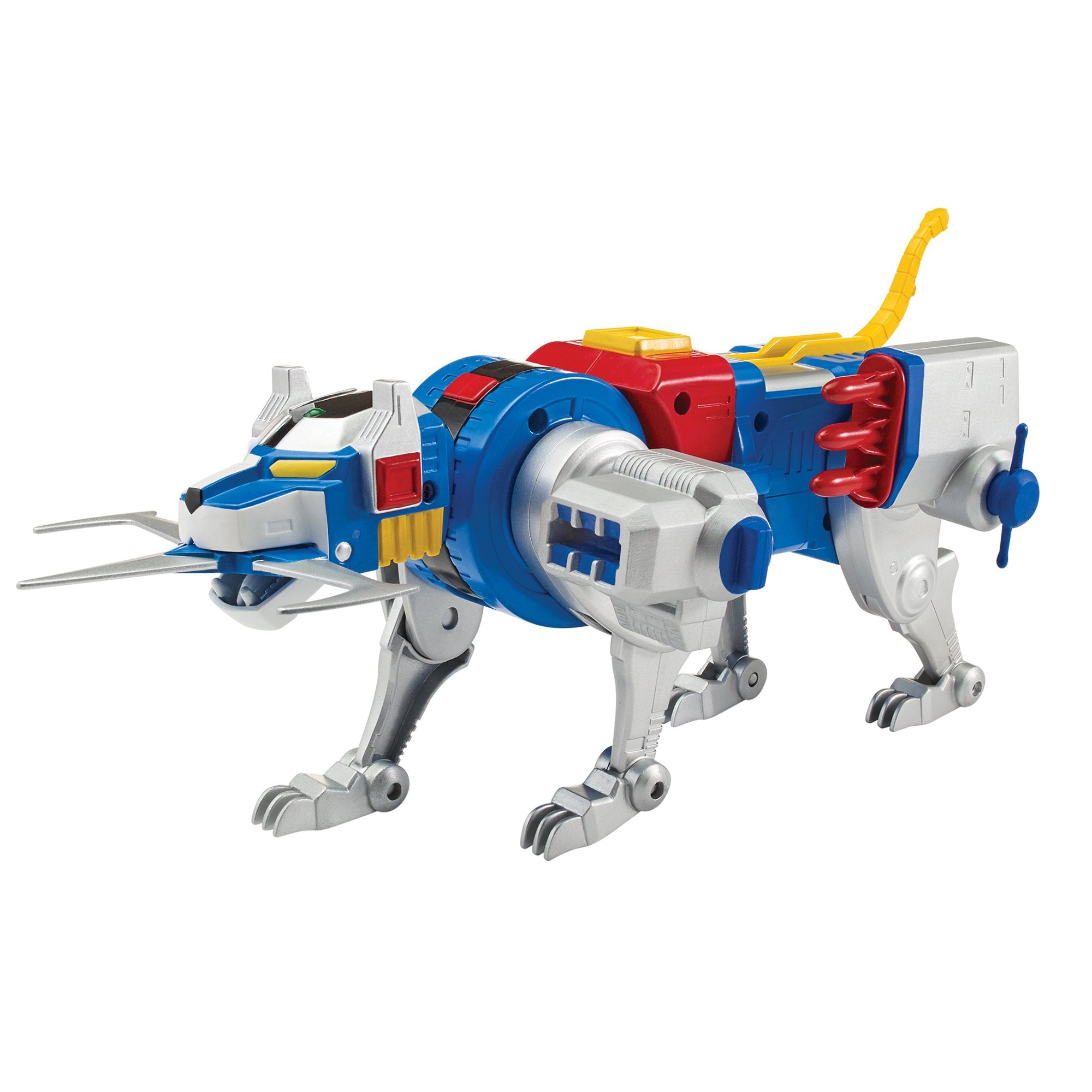 Voltron Blue Lion action figure in a dynamic pose ready for play.