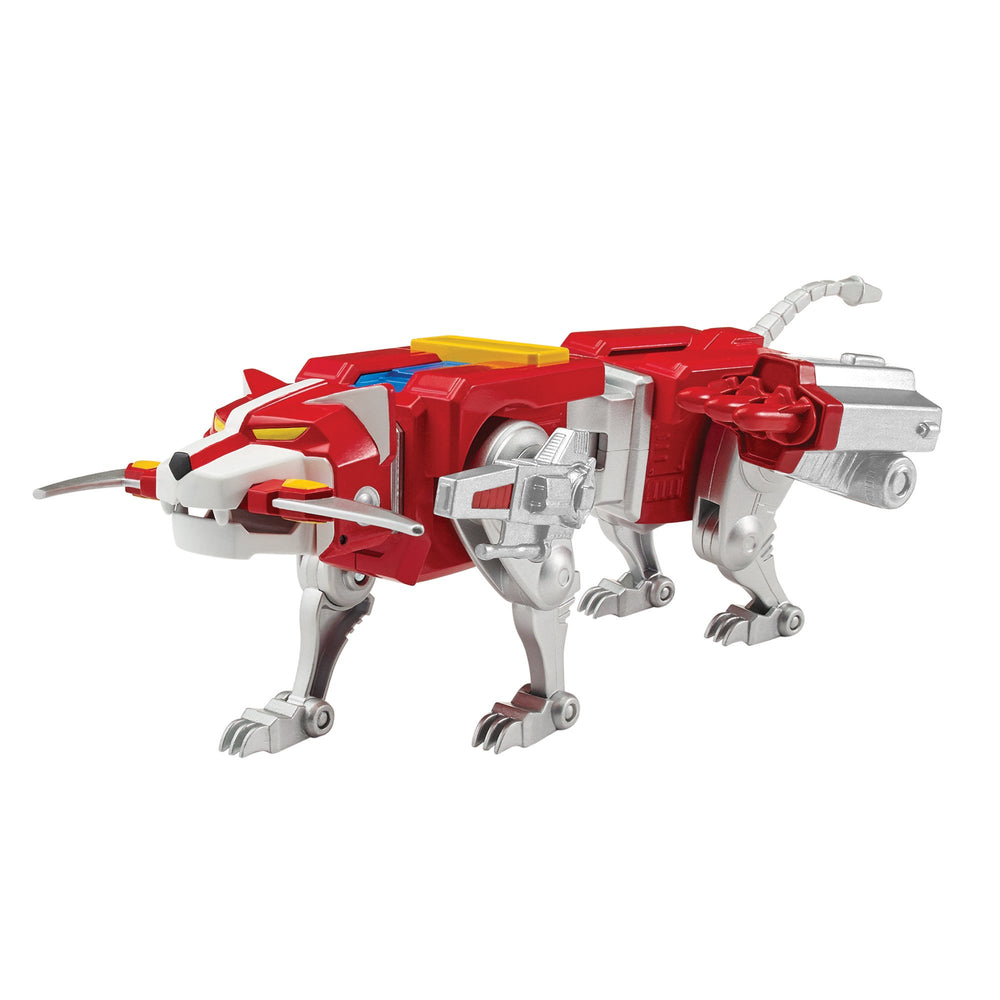 Voltron Classic Red Lion sword pose ready for dynamic play.