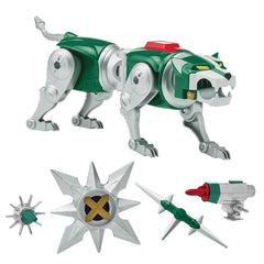 Voltron Green Lion combined formation 16-inch display-ready pose