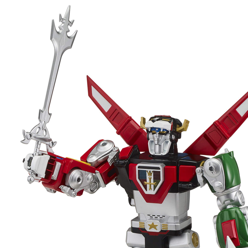Voltron Original series-inspired packaging and styling.