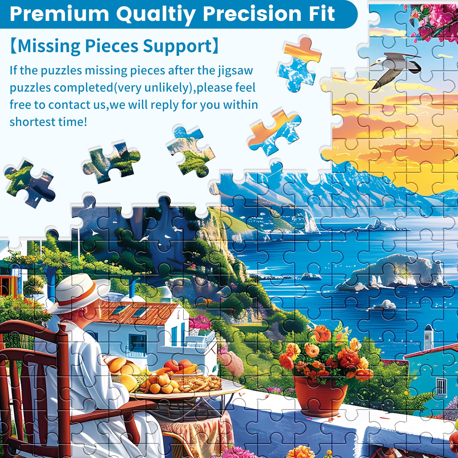 Voluvolu after-sales support offering quick help for missing pieces or questions.