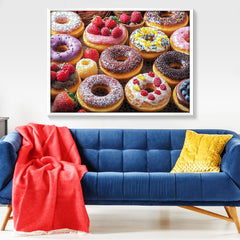 VOLUVOLU donut puzzle includes box and full-color poster for planning and display.