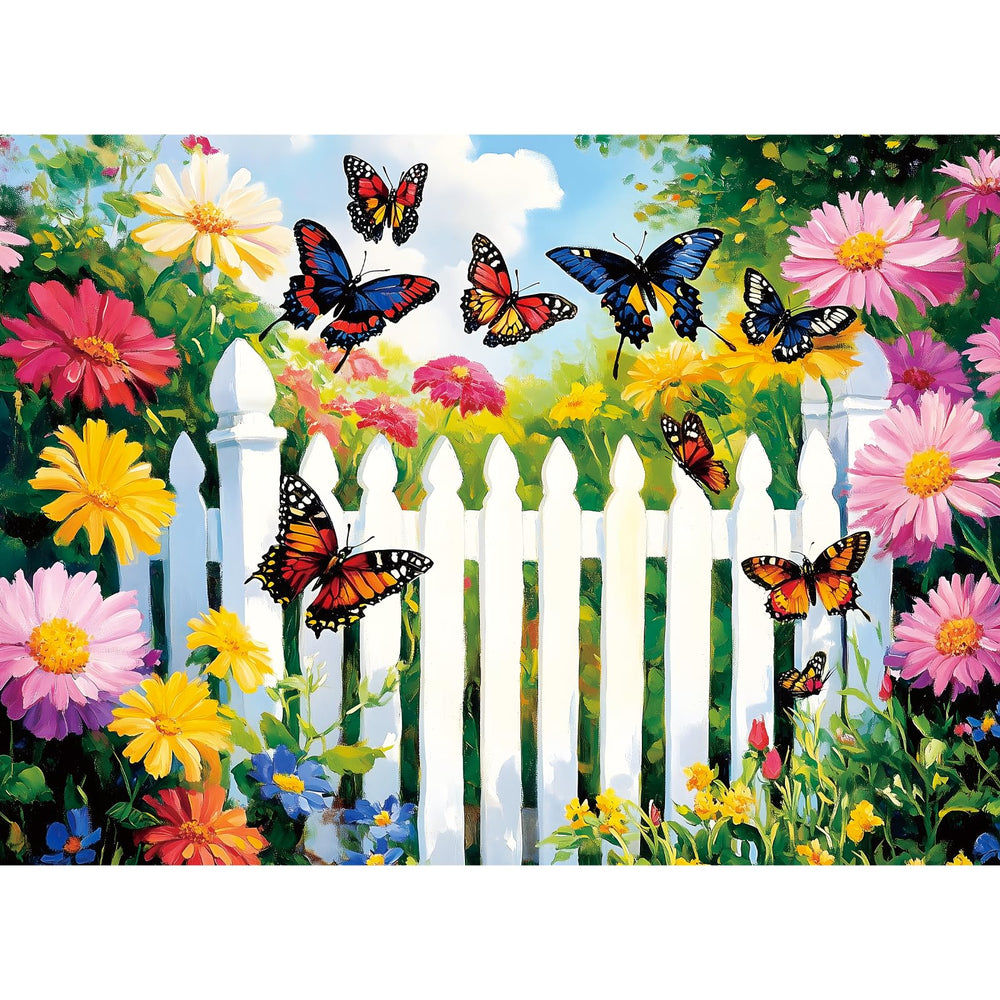 VOLUVOLU flower puzzle 300 pieces for relaxing garden-inspired recreation