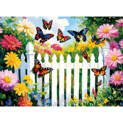 VOLUVOLU flower puzzle 300 pieces for relaxing garden-inspired recreation