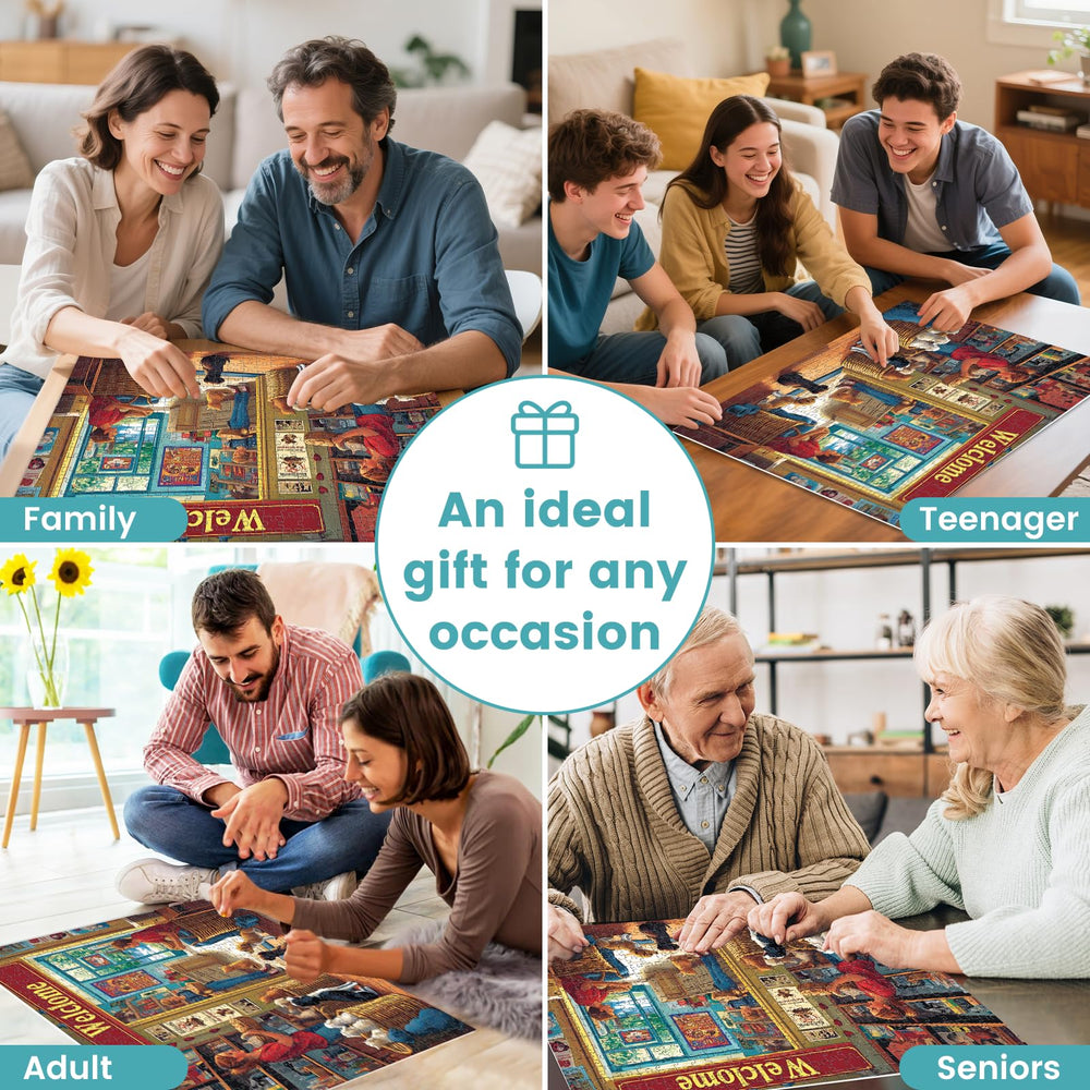 VOLUVOLU gift-ready puzzle box, ideal for birthdays