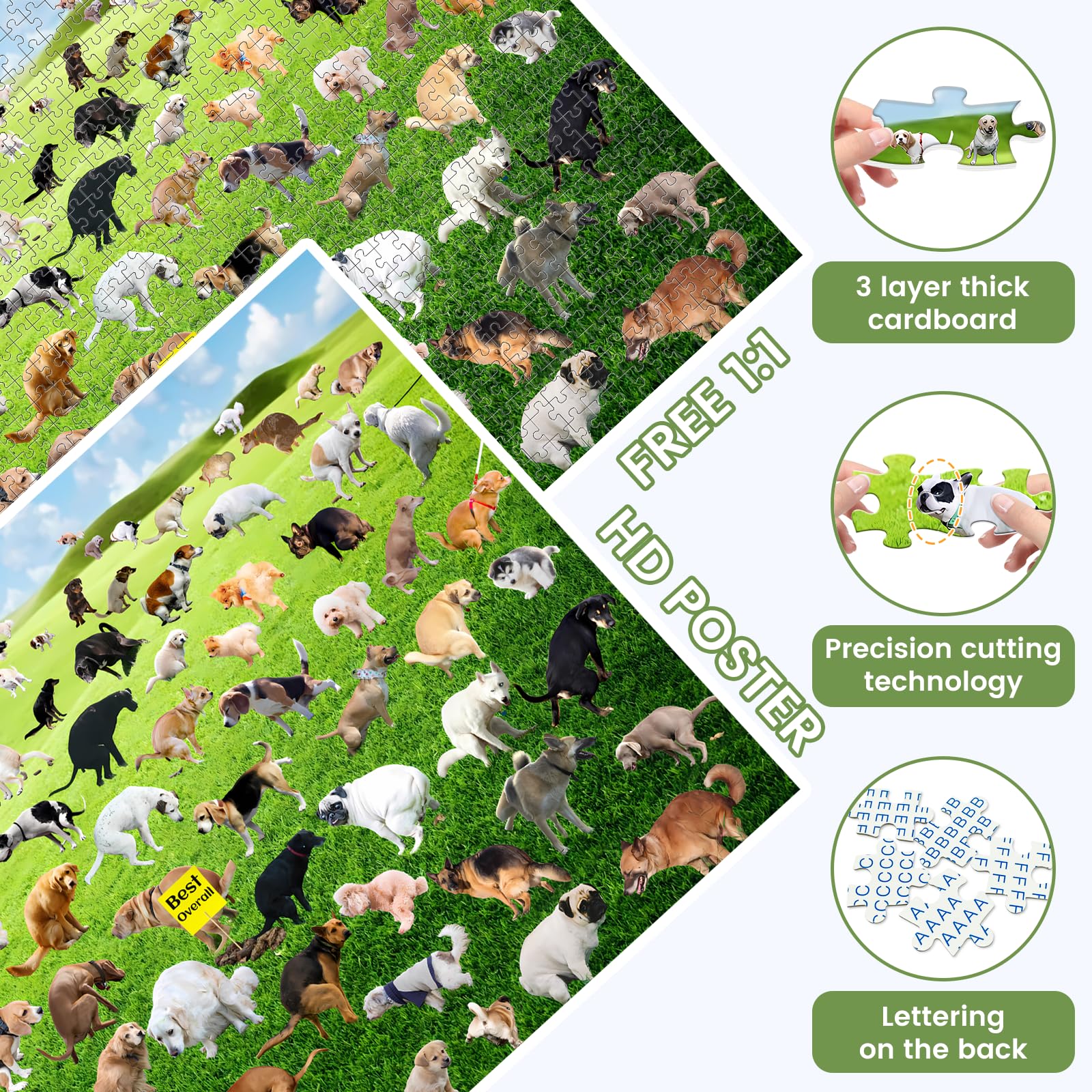 VOLUVOLU Gift Puzzle for Dog Lovers signals a fun gag gift idea.