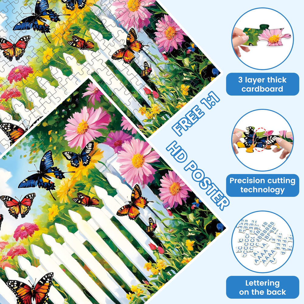 VOLUVOLU high-precision cutting puzzle ensures tight interlocks and smooth assembly