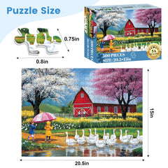 VOLUVOLU puzzle close-up interlocking edges showing precise pieces
