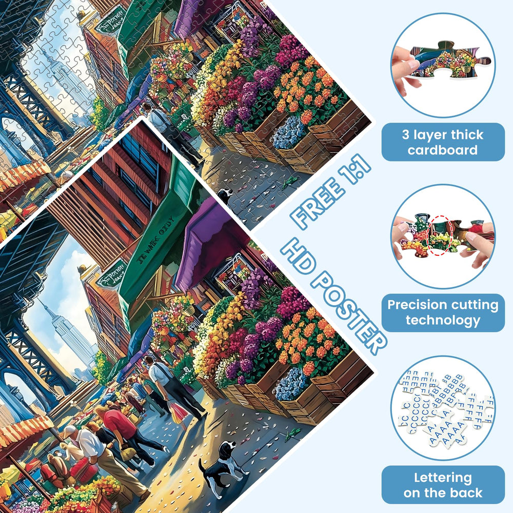 VOLUVOLU interlocking-puzzle: high-precision pieces ensure satisfying, stable fit.