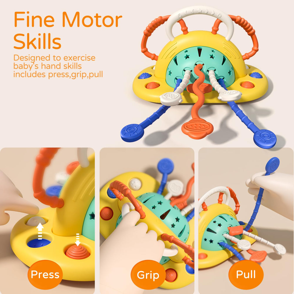 VoMii food-grade silicone ensures safe play with soft edges