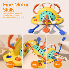 VoMii food-grade silicone ensures safe play with soft edges