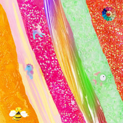 Vomkela honeycomb sponge slime demonstrates unique squeeze sensations during play.