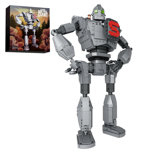 VONADO Iron Robot front view highlights retro design and sturdy construction for imaginative play.
