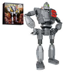 VONADO Iron Robot front view highlights retro design and sturdy construction for imaginative play.