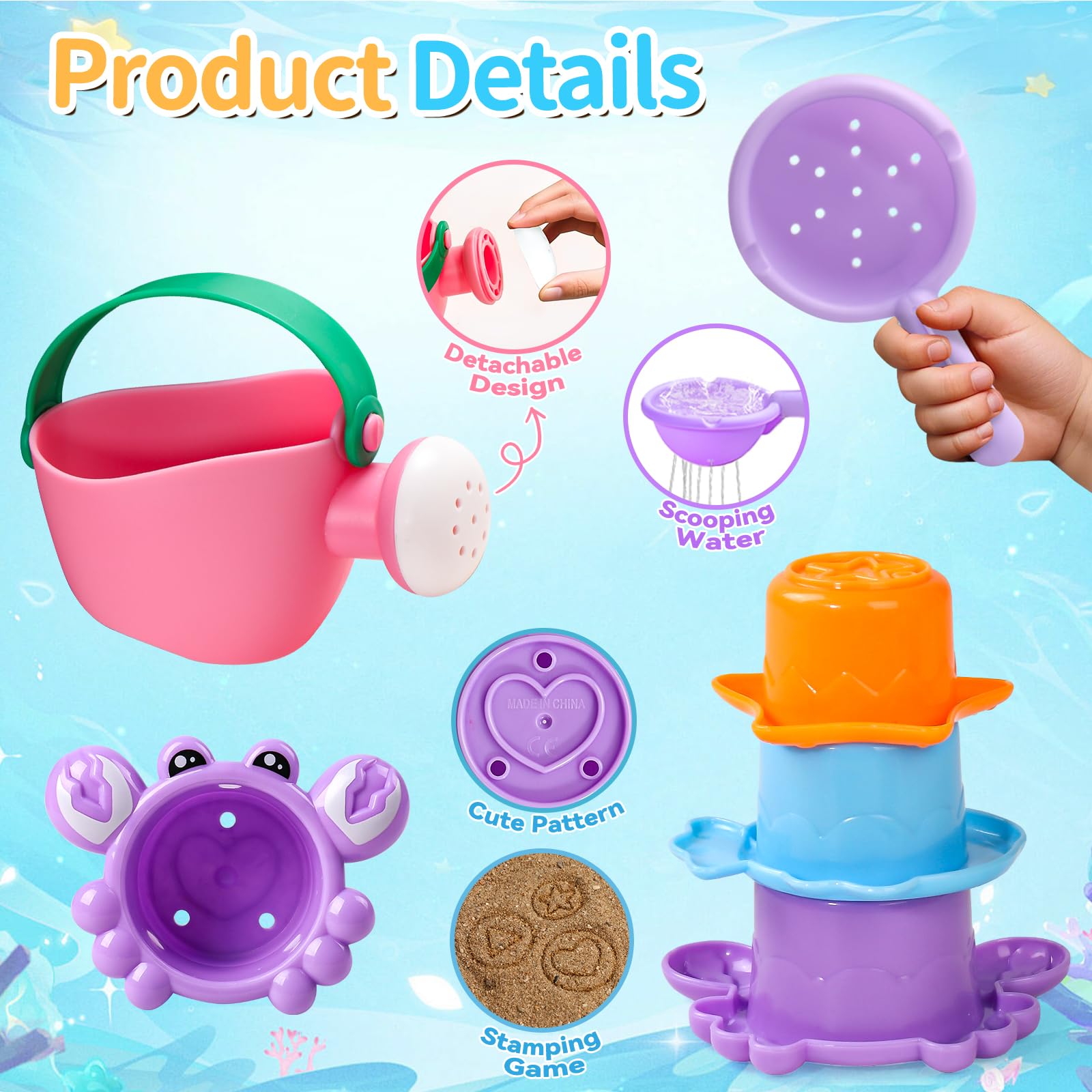 Voohek duck-shaped cups float and race for engaging tub-time adventures.