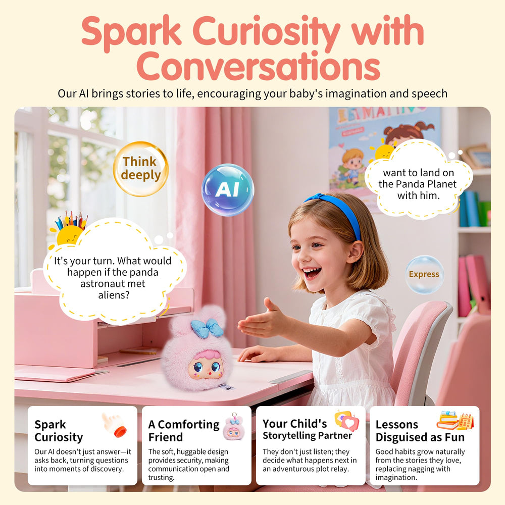 voopark AI stuffed animal multilingual chat mode with teacher and friend roles