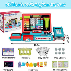 VOPOGLNE food toy set fueling realistic shopping scenarios.