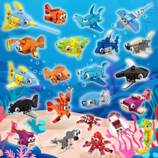 VOPOGLNE octopus construction encourages creativity and cooperative play