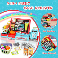 VOPOGLNE pretend store with music to enhance imaginative play.